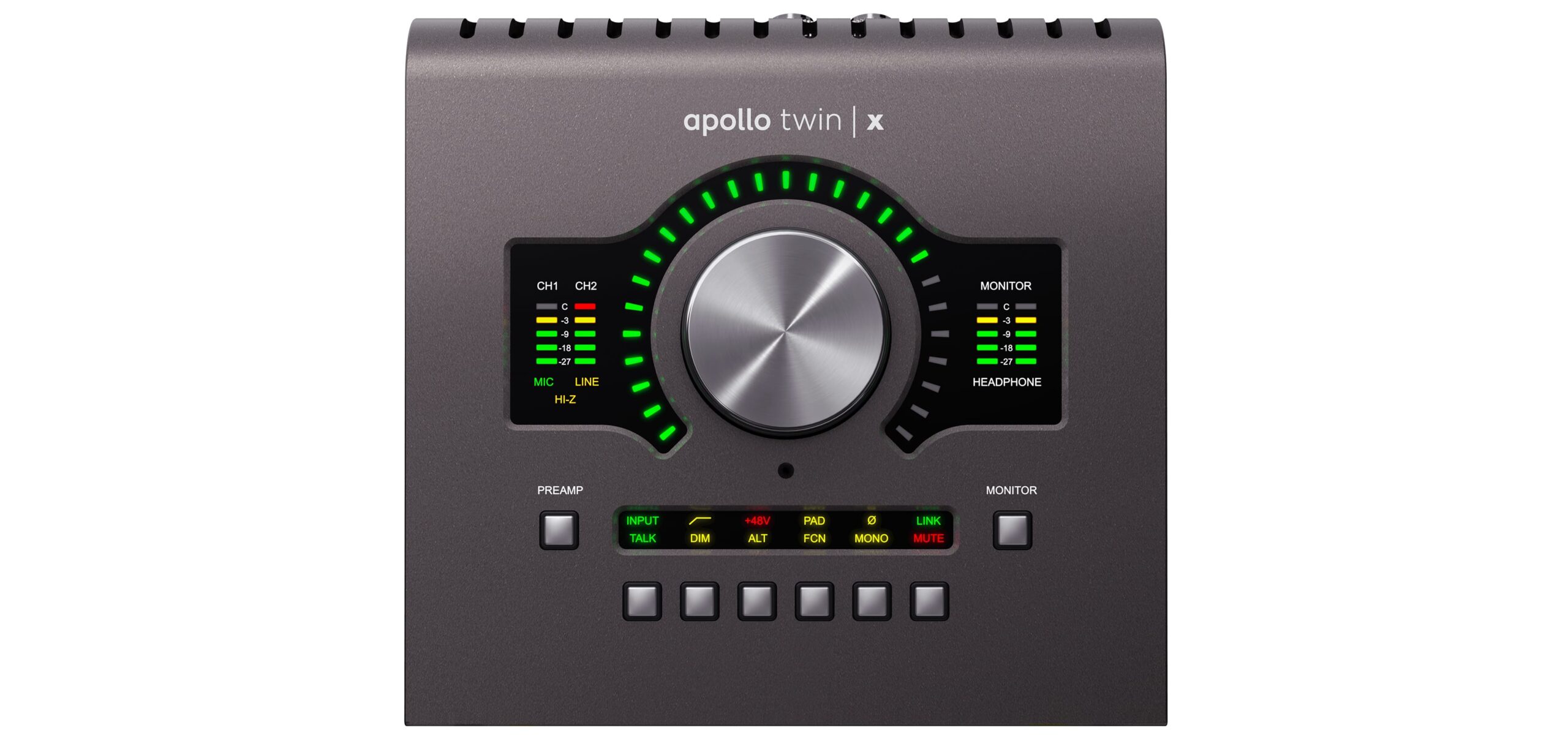 Universal Audio Apollo Twin DUO Audio Interface with Realtime UAD Processing